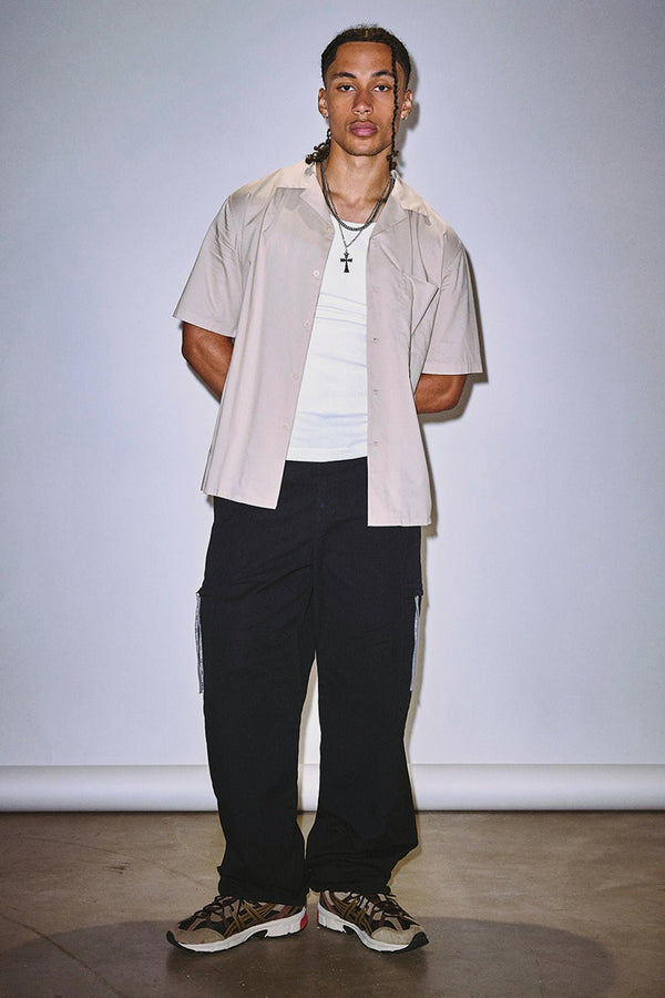 Bench. Connolly Loose Fit Cargo Pants - Black