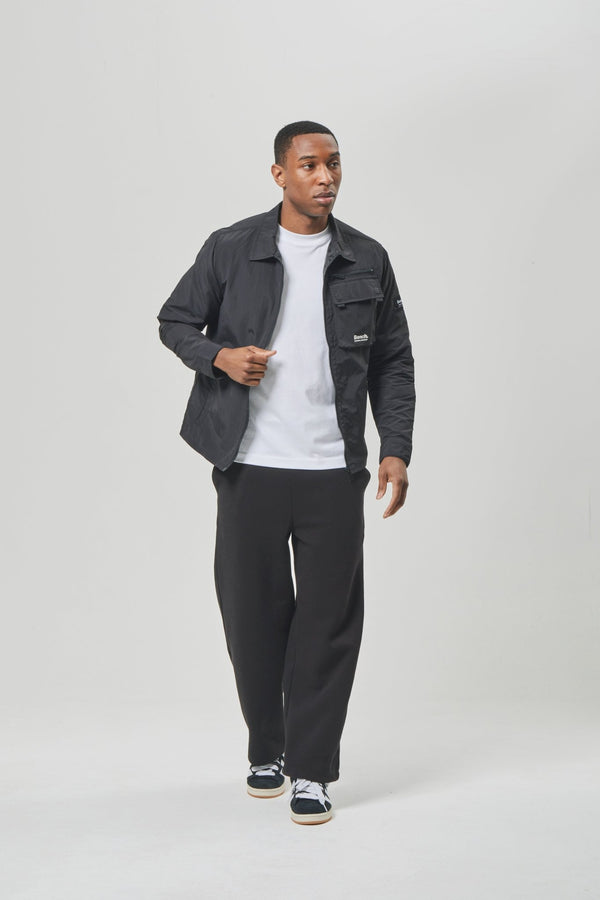 Bench. Mens 'AIKIDO' Shacket - BLACK
