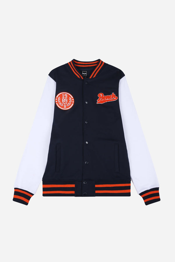 Bench. Mens 'CHANDI' Zip Thru - NAVY