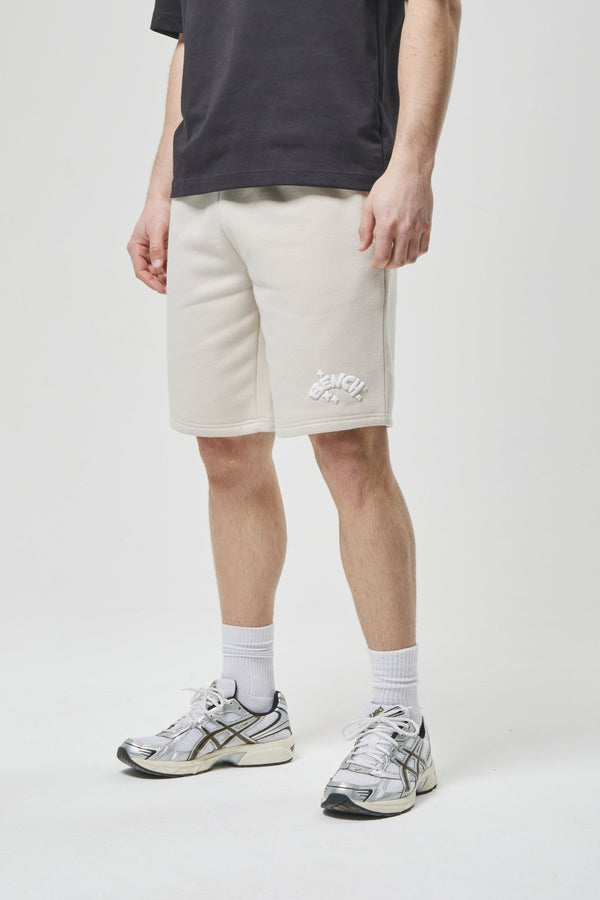 Bench. Mens 'ELAMO' Shorts - ECRU