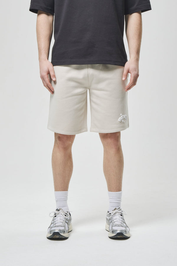 Bench. Mens 'ELAMO' Shorts - ECRU