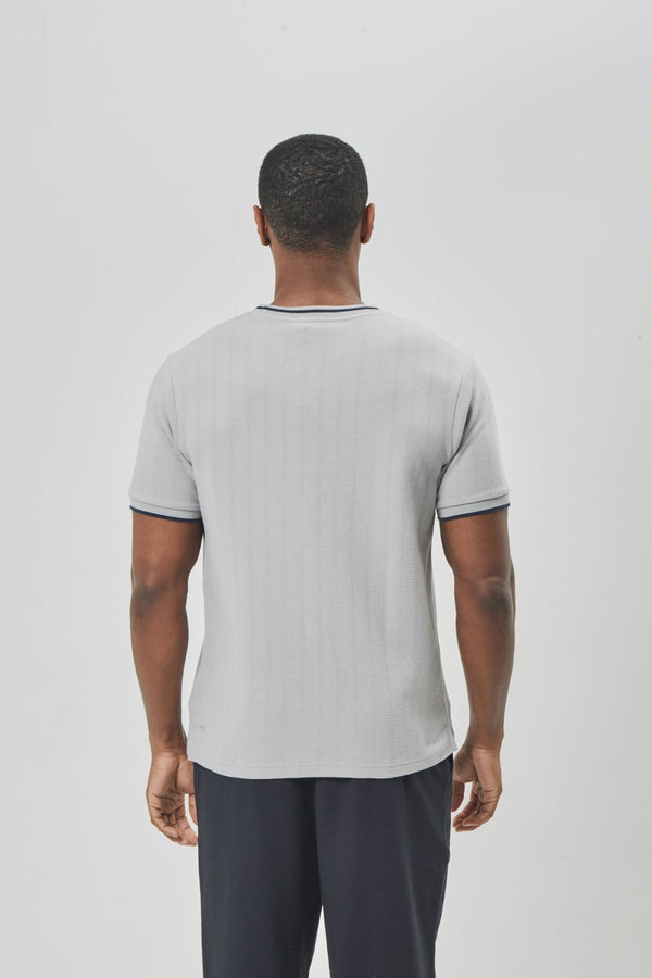 Bench. Mens 'ERNARA' T-Shirt - FROST GREY