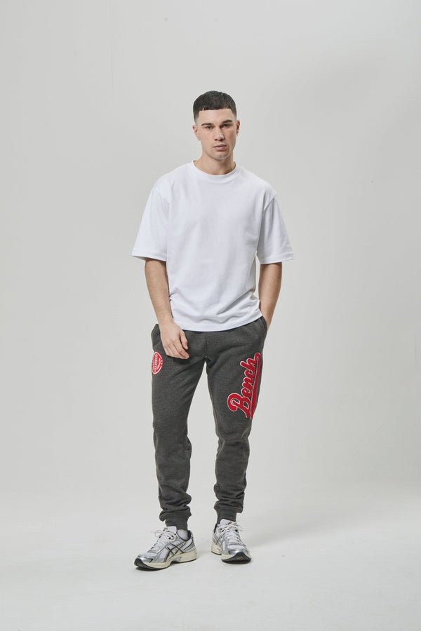 bench. Mens 'GARDAM' Jogger - CHARCOAL MARL