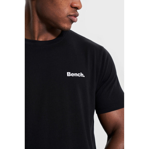 Bench. Mens 'HECTOR' 3 Pack T-Shirts - BLACK