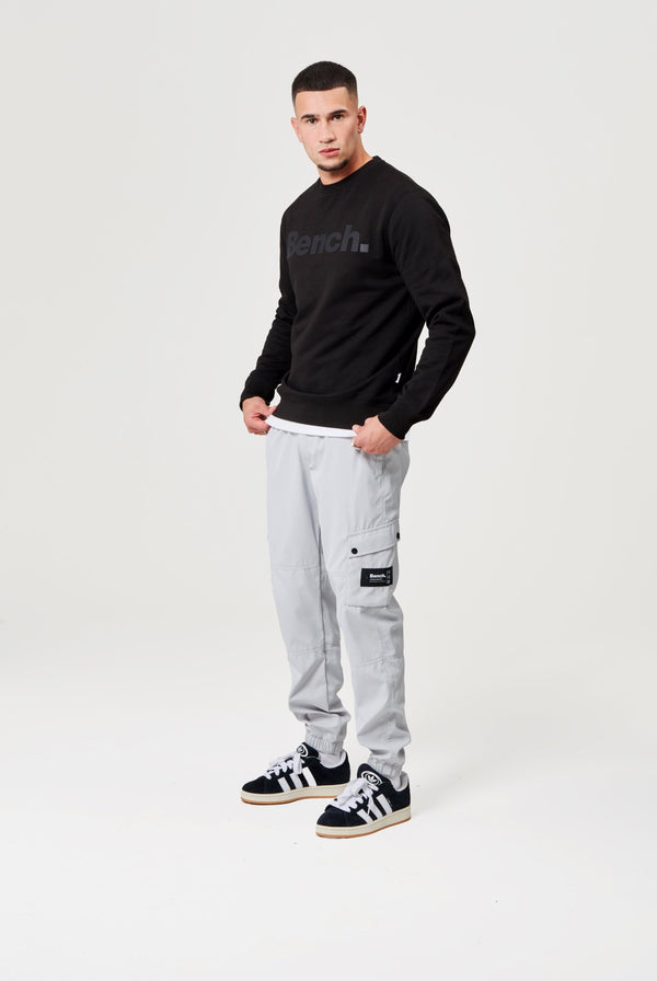 Bench. Mens 'LALOND' Crew Sweat - BLACK