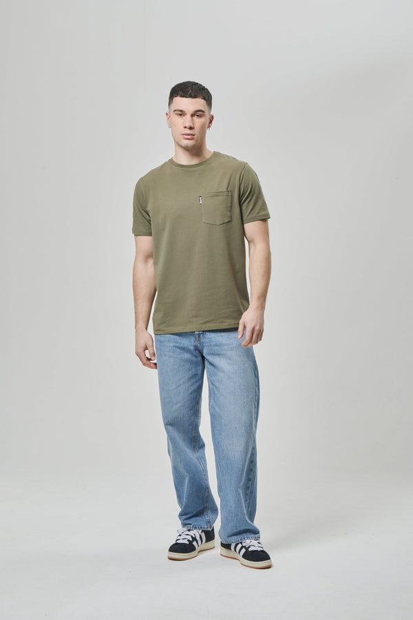 bench. Mens 'LOPAV' T-Shirt - KHAKI