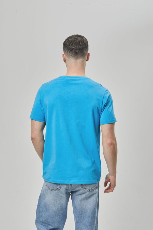 Bench. Mens 'LOPAV' T-Shirt - TRANQUIL BLUE