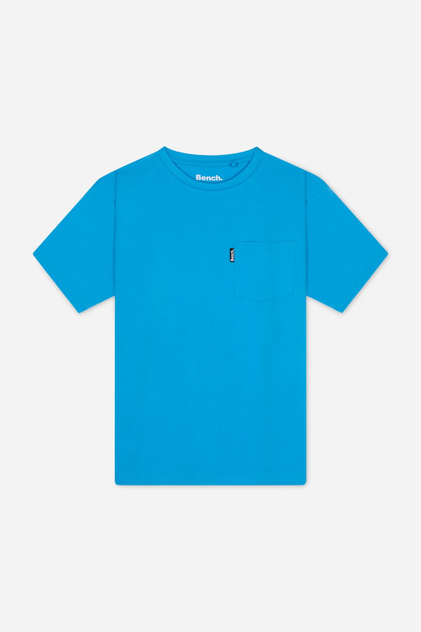 Bench. Mens 'LOPAV' T-Shirt - TRANQUIL BLUE