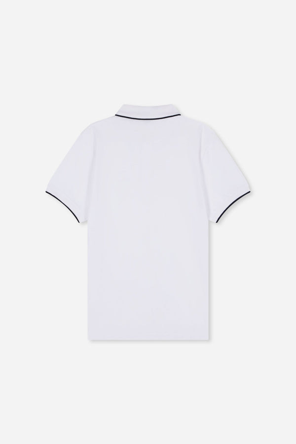 Bench. Mens 'MATA' Polo - WHITE