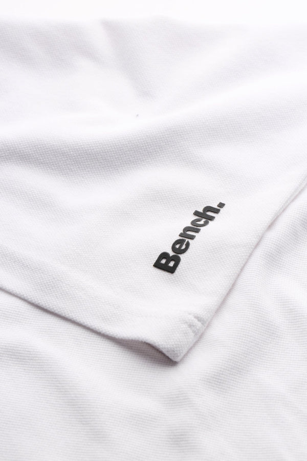 Bench. Mens 'MATA' Polo - WHITE