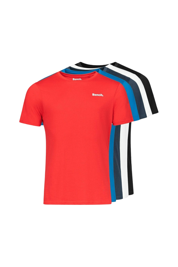 bench. Mens 'NOAH' T-Shirt 5 Pack - BRIGHT PACK