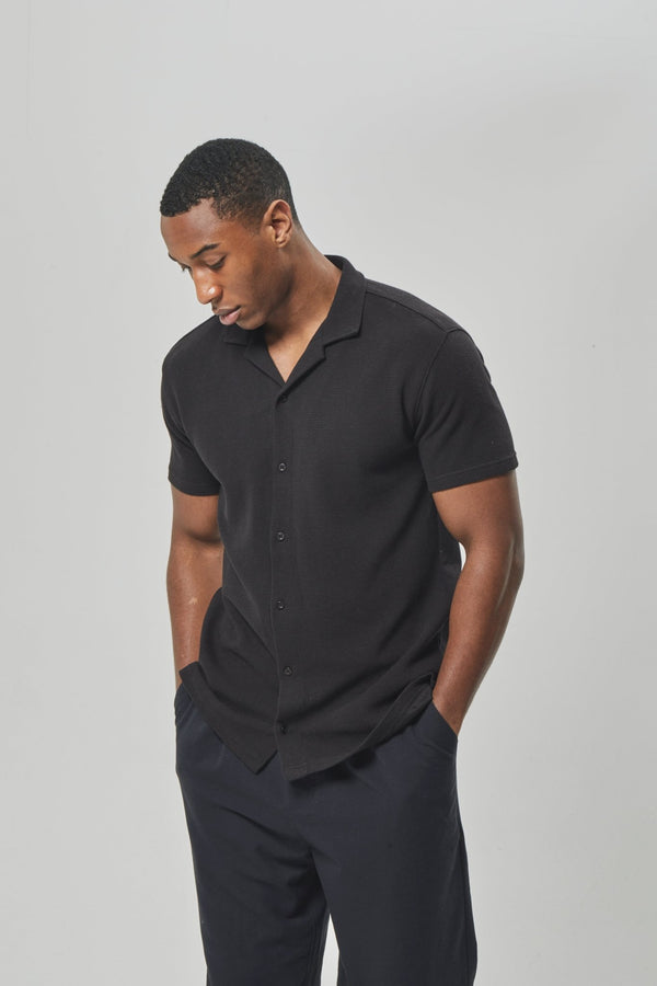 Bench. Mens 'PILIMA' Polo - BLACK