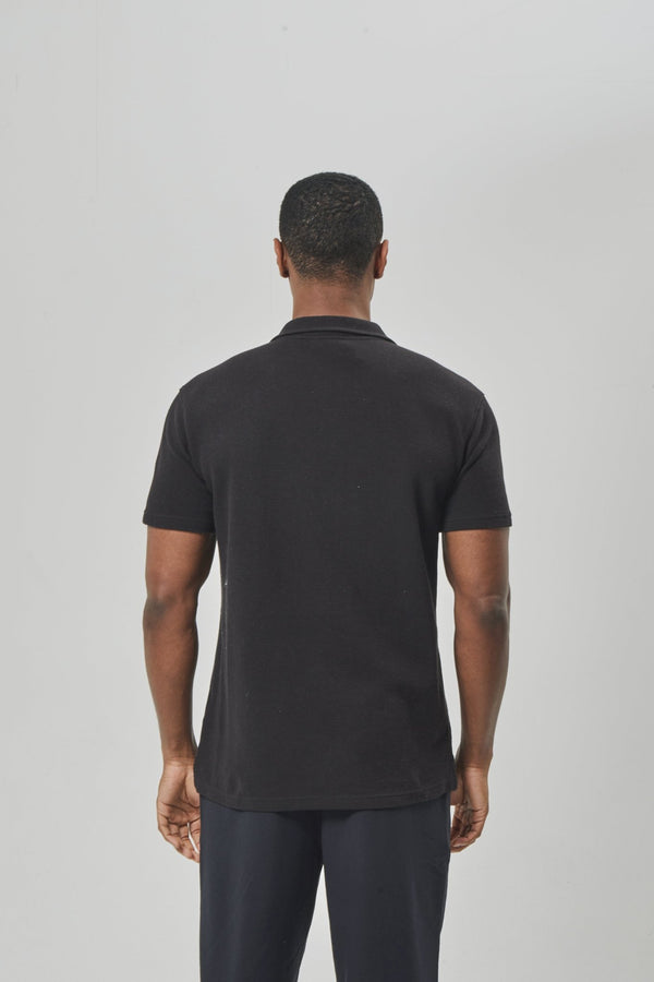 Bench. Mens 'PILIMA' Polo - BLACK
