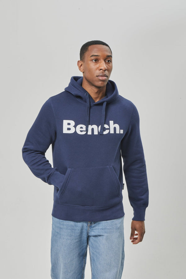 Bench. Mens 'SKINNER' Hoodie - NAVY