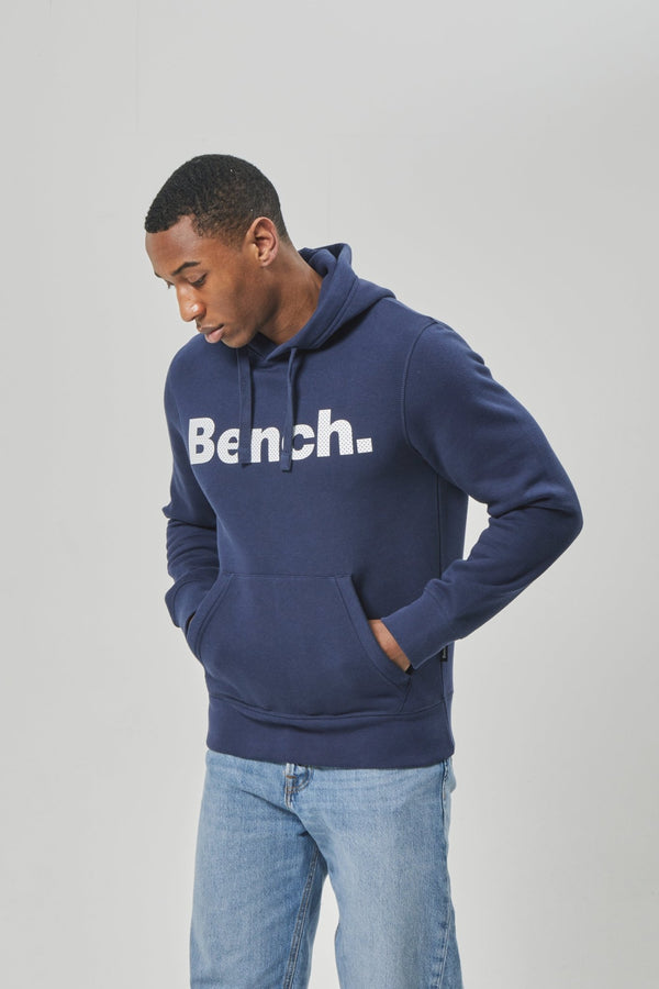 Bench. Mens 'SKINNER' Hoodie - NAVY