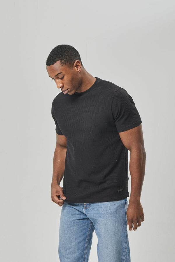 Bench. Mens 'STYNA' T-Shirt - BLACK