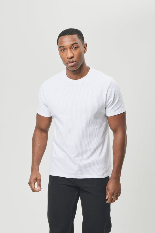 Bench. Mens 'STYNA' T-Shirt - WHITE