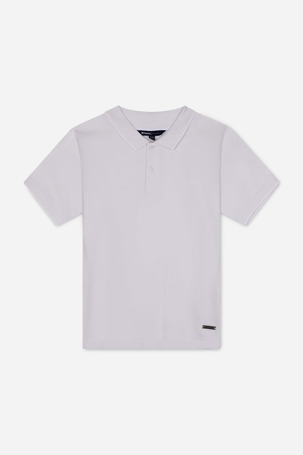 Bench. Mens 'TUCIN' Polo - WHITE