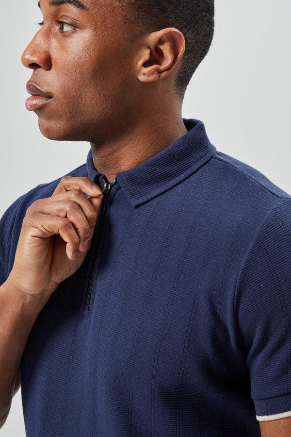 Bench. Mens 'ZANZA' Polo - NAVY