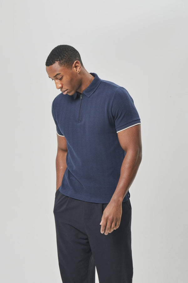 Bench. Mens 'ZANZA' Polo - NAVY