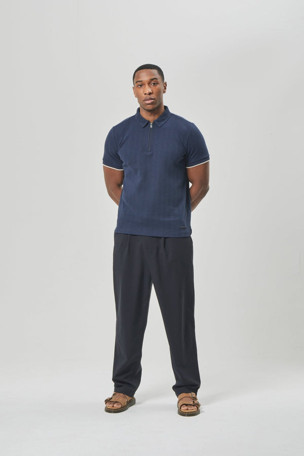 Bench. Mens 'ZANZA' Polo - NAVY