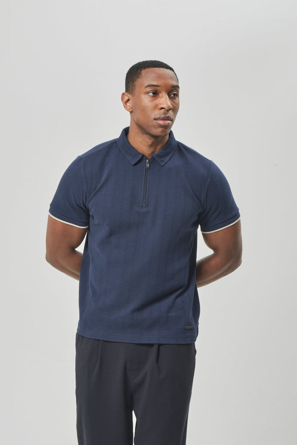 bench. Mens 'ZANZA' Polo - NAVY