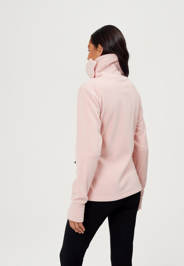 Bench. Women's 'FUNNEL' Zip Through Fleece | ROSE