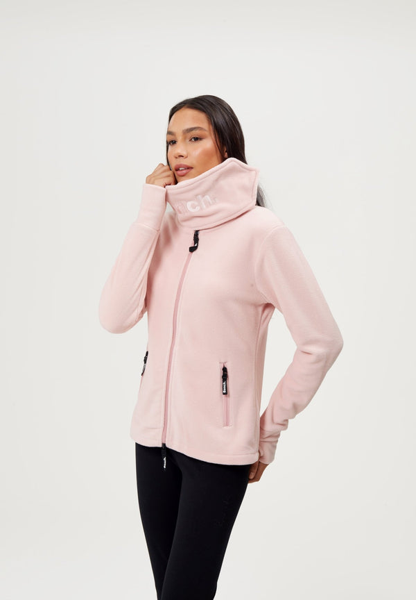bench. Women's 'FUNNEL' Zip Through Fleece | ROSE