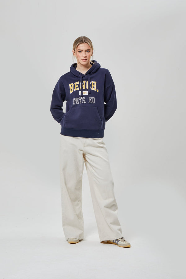 bench. Womens 'AREY' Hoodie - NAVY