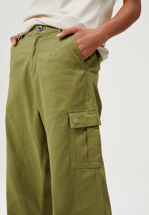 Bench. Womens 'AZLYN' Cargo Pants - SAGE