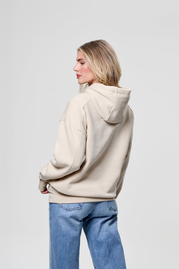 Bench. Womens 'CONTESSA' Hoodie - ECRU