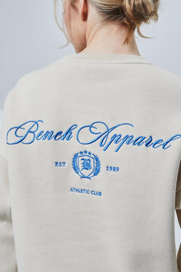 Bench. Womens 'DESTA' Sweat Crew - ECRU