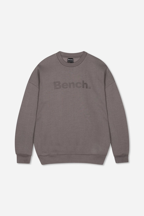 Bench. Womens 'HARTZ' Sweat - CHARCOAL