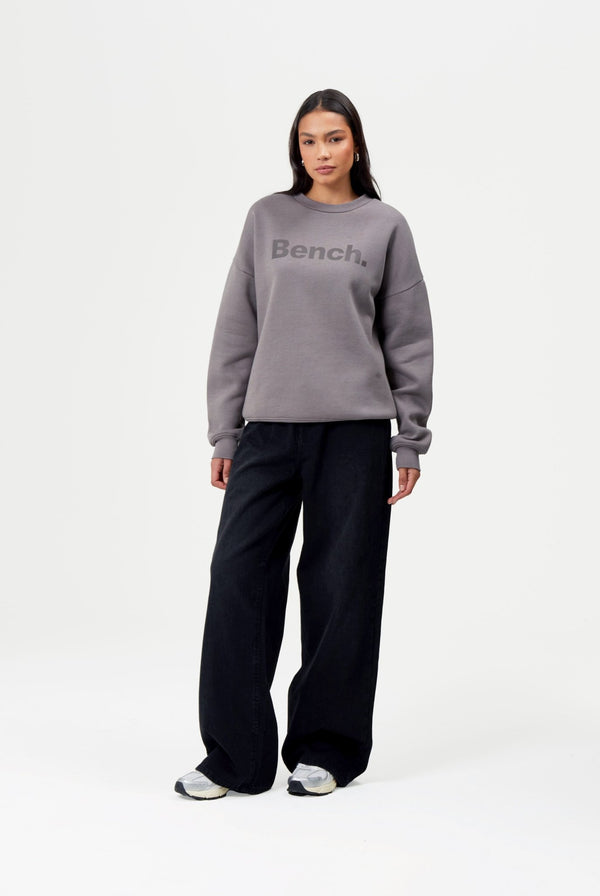bench. Womens 'HARTZ' Sweat - CHARCOAL