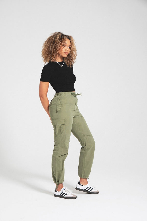 Bench. Womens 'KANAKO' Cargo Pants - SAGE