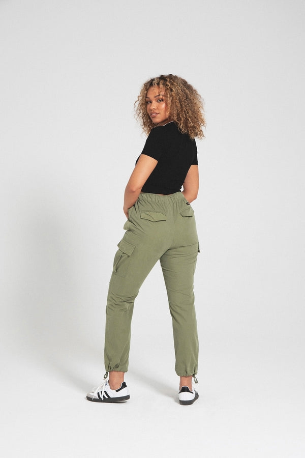 Bench. Womens 'KANAKO' Cargo Pants - SAGE