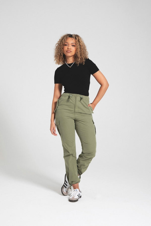 bench. Womens 'KANAKO' Cargo Pants - SAGE