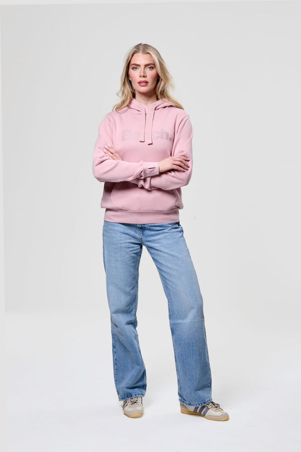 bench. Womens 'LERENNA' Hoodie - DUSTY PINK