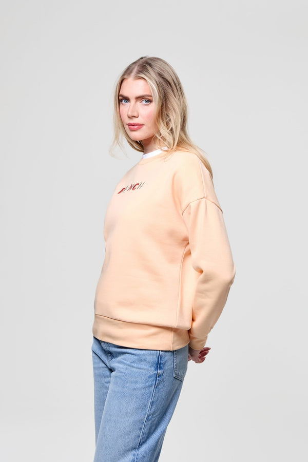 Bench. Womens 'LILEM' Sweat Crew - APRICOT