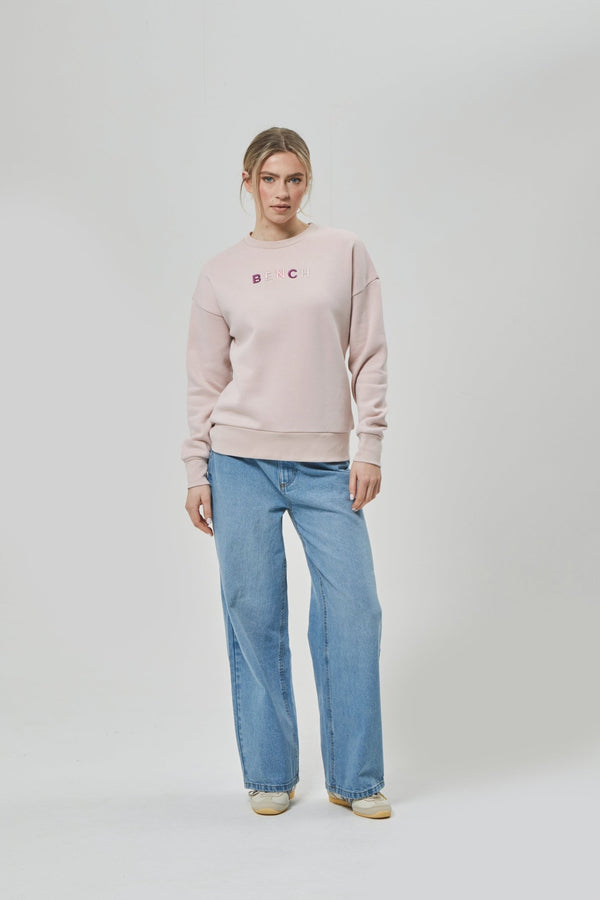 bench. Womens 'LILEM' Sweat Crew - DUSTY ROSE