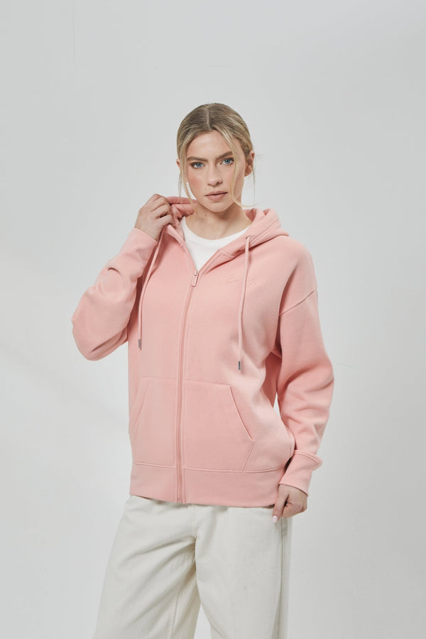 Bench. Womens 'NAOS' Hoodie - CORAL