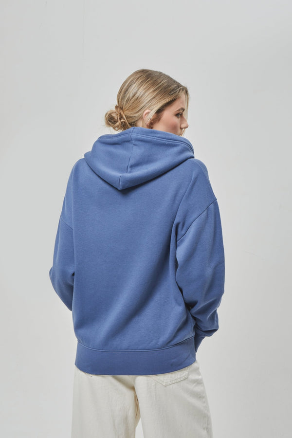 Bench. Womens 'NAOS' Sweat Crew - DUSKY BLUE