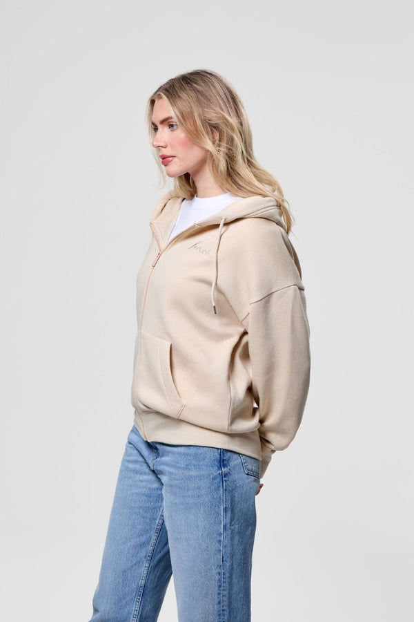 Bench. Womens 'NAOS' Sweat Crew - ECRU