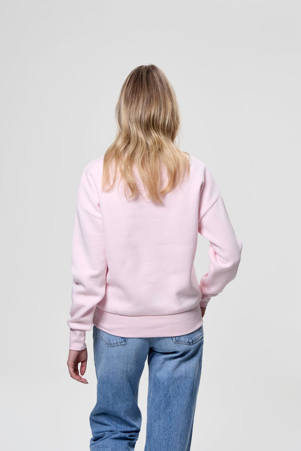 Bench. Womens 'STEFFI' Sweat Crew - LIGHT PINK