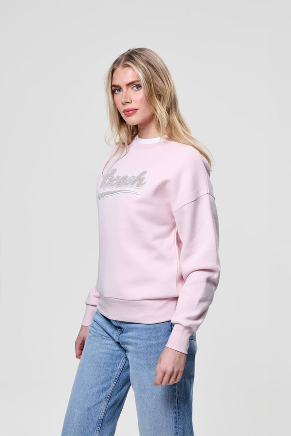 Bench. Womens 'STEFFI' Sweat Crew - LIGHT PINK