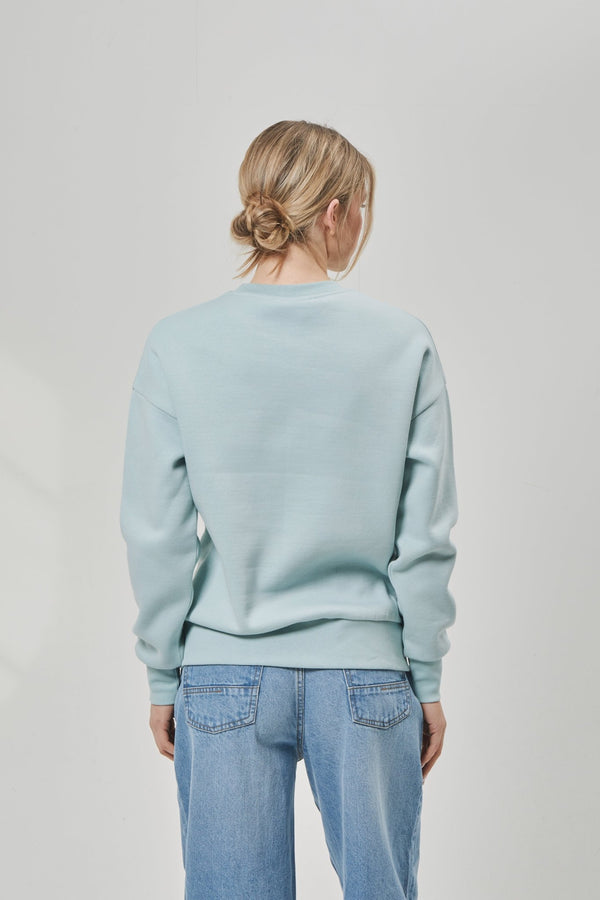 Bench. Womens 'STEFFI' Sweat Crew - TEAL