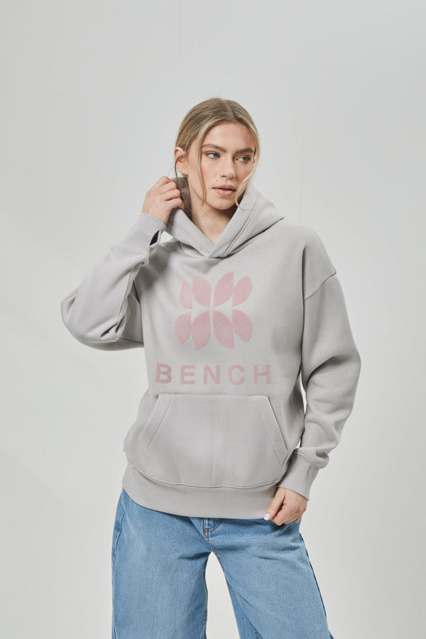 Bench. Womens 'TYNA' Hoodie - GREY