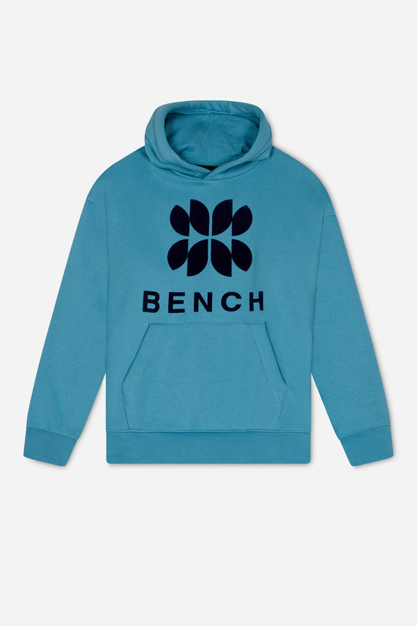 Bench. Womens 'TYNA' Hoodie - TEAL