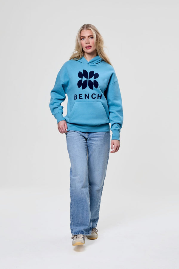 bench. Womens 'TYNA' Hoodie - TEAL