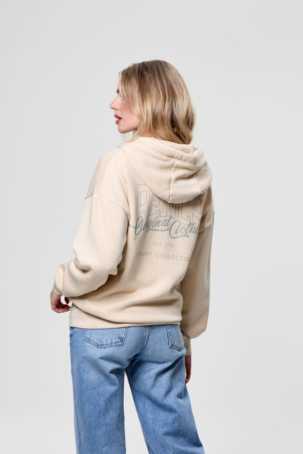 Bench. Womens 'ZIRA' Hoodie - ECRU